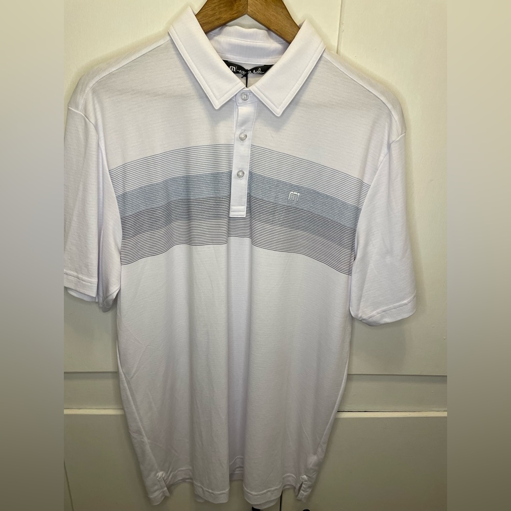 TravisMathew Umbrella Shade Polo Size L